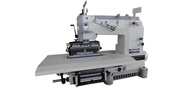 PM SERIES MULTINEEDLE DOUBLE CHAINSTITCH SHIRRING MACHINE