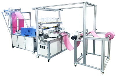 S-ATS-2B-NH Automatic Dual Head Towel Sewing Machine With Heat Pressing