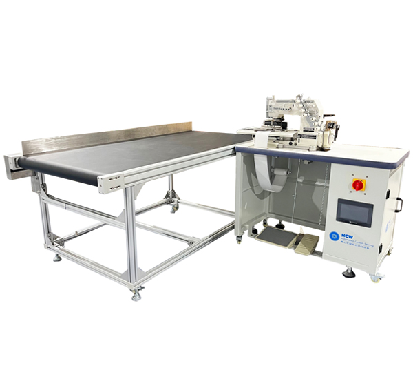 S-CT21-C33 Multi-Needle Chainstitch Tape Attaching with Conveyor Workstation