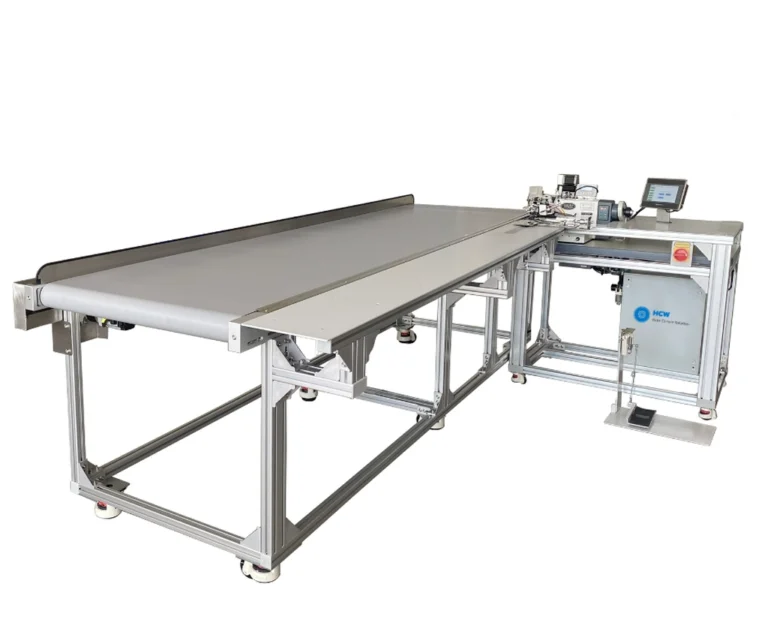 S-CT23E-A01 Curtain Blindstitch Hemming with Smart Interchangeable Conveyor Belt Workstation