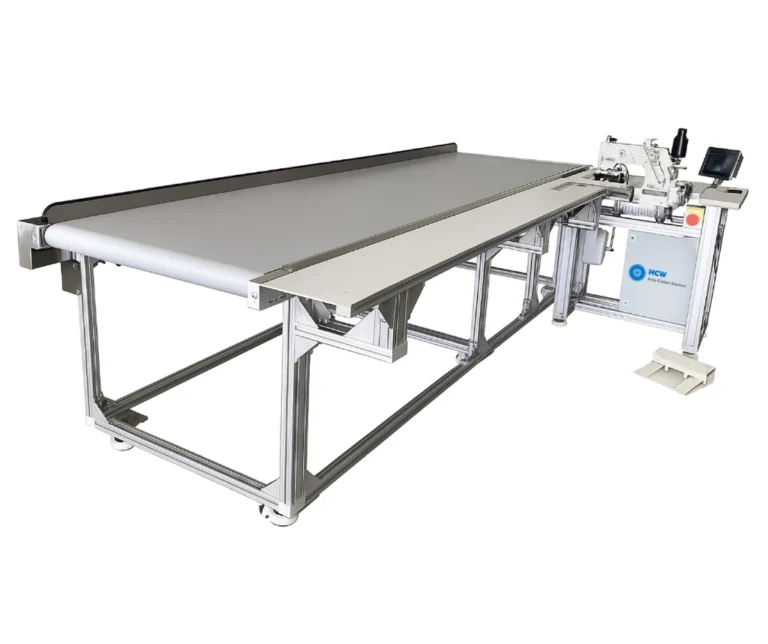 S-CT23E-C33 Multi-Needle Chainstitch Tape Attaching with Smart Interchangeable Conveyor Belt Workstation